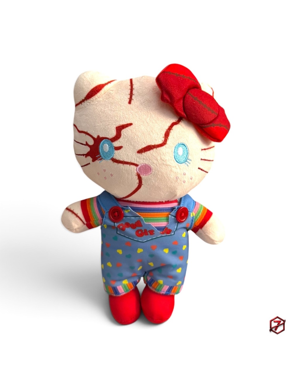 Hello Kitty Inspired Chucky Style Plush Doll Good Girls Horror 9in